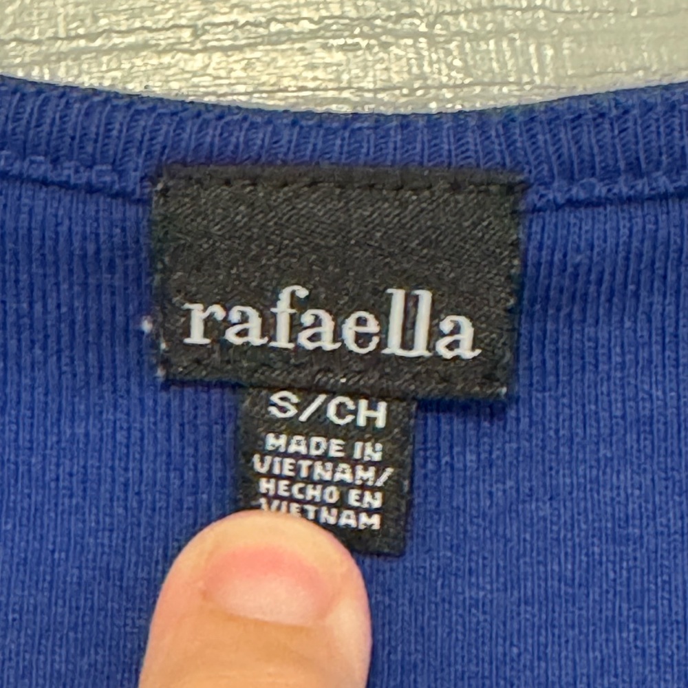 Blue Rafaella Top - Picture 2 of 2